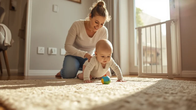 Baby Crawl Safety
