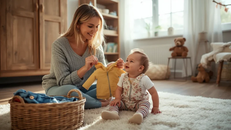 Choosing Playground Clothes For My Baby