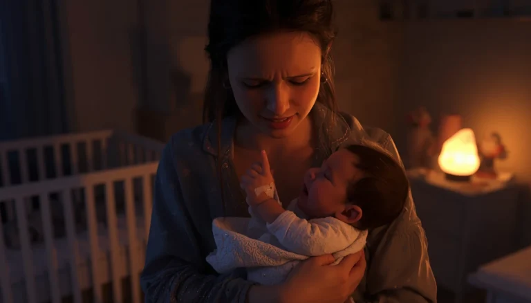 Comforting My Teething Baby At Night