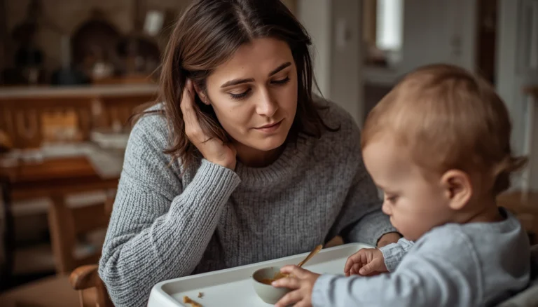 Using Gentle Responses When My Baby Refuses Food